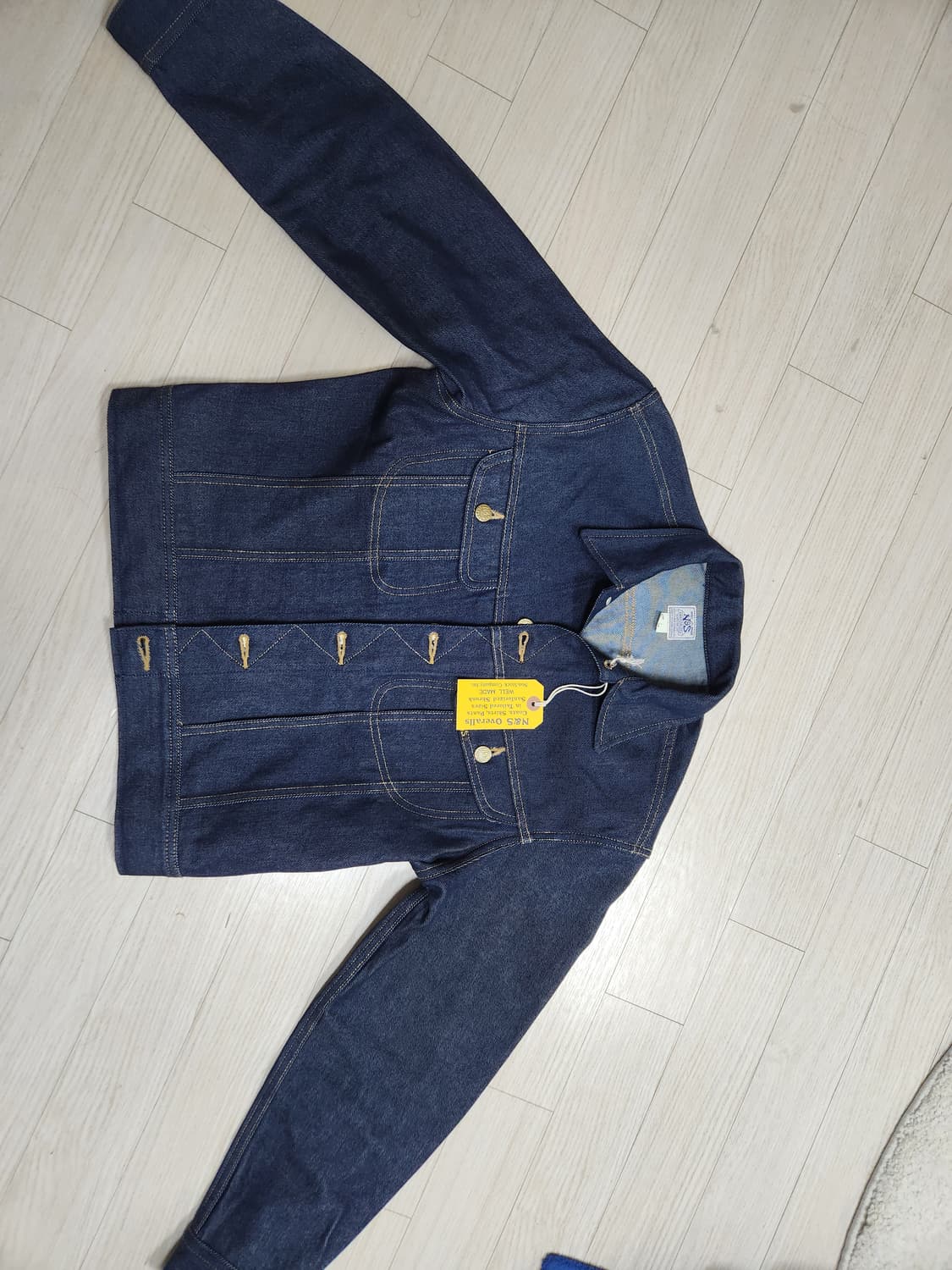 브론슨(논스탁) 101 데님 자켓 사이즈 M 38 상품이미지2