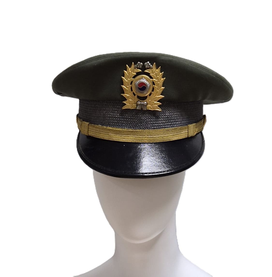 육군 구형 70s 위관 근무복 정복 정모 전투모 전투복 (56CM) 상품이미지1
