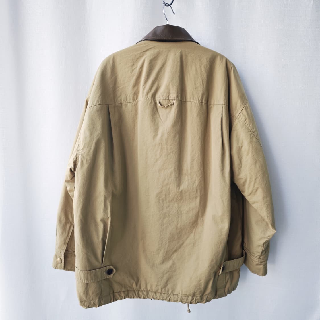 시엔느 타탄 트렌치 점퍼 베이지 S(여성 FREE) 상품이미지8