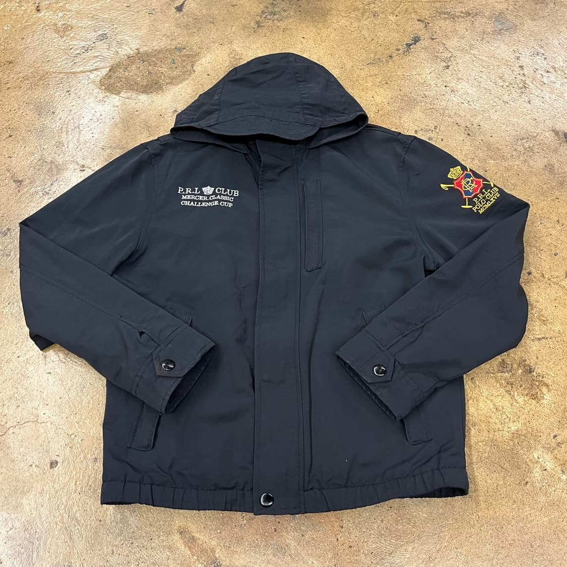 폴로 랄프로렌 클럽 블랙 레이싱 자켓 상품이미지2