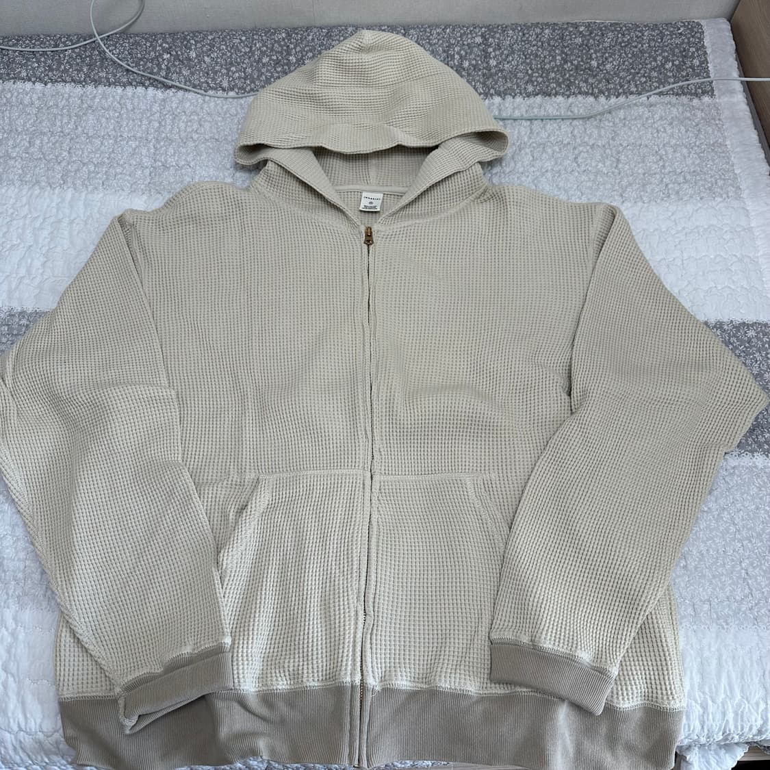 카키스 와플 집업 (XL) 상품이미지1