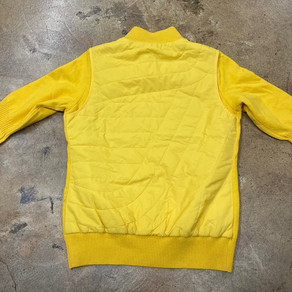 [정품/M] 타이틀리스트 옐로우 골프 스웨터 방풍니트 b15 상품이미지4