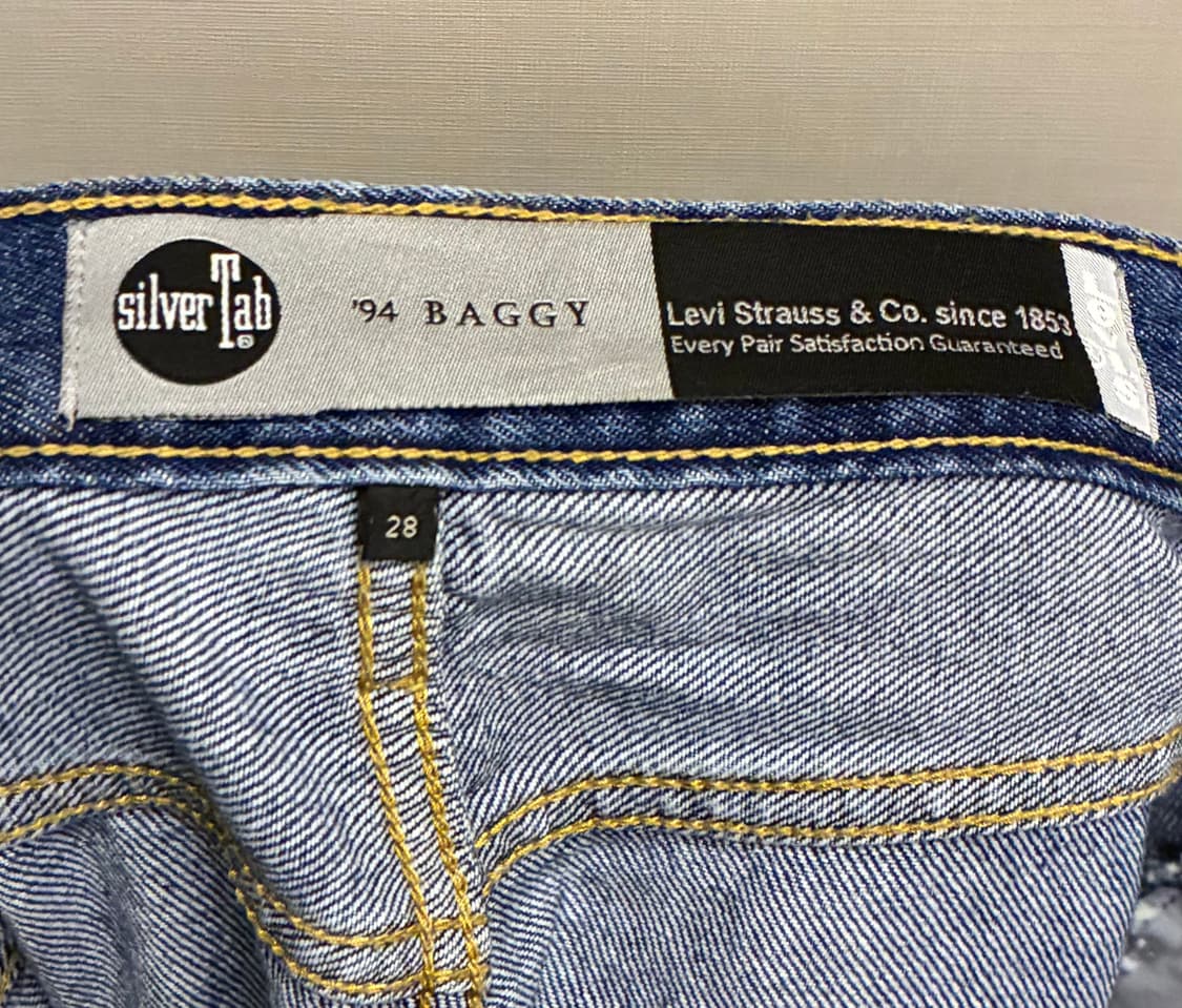 (30)Levis 리바이스 94 배기 실버탭 데님 청바지 중청  상품이미지8
