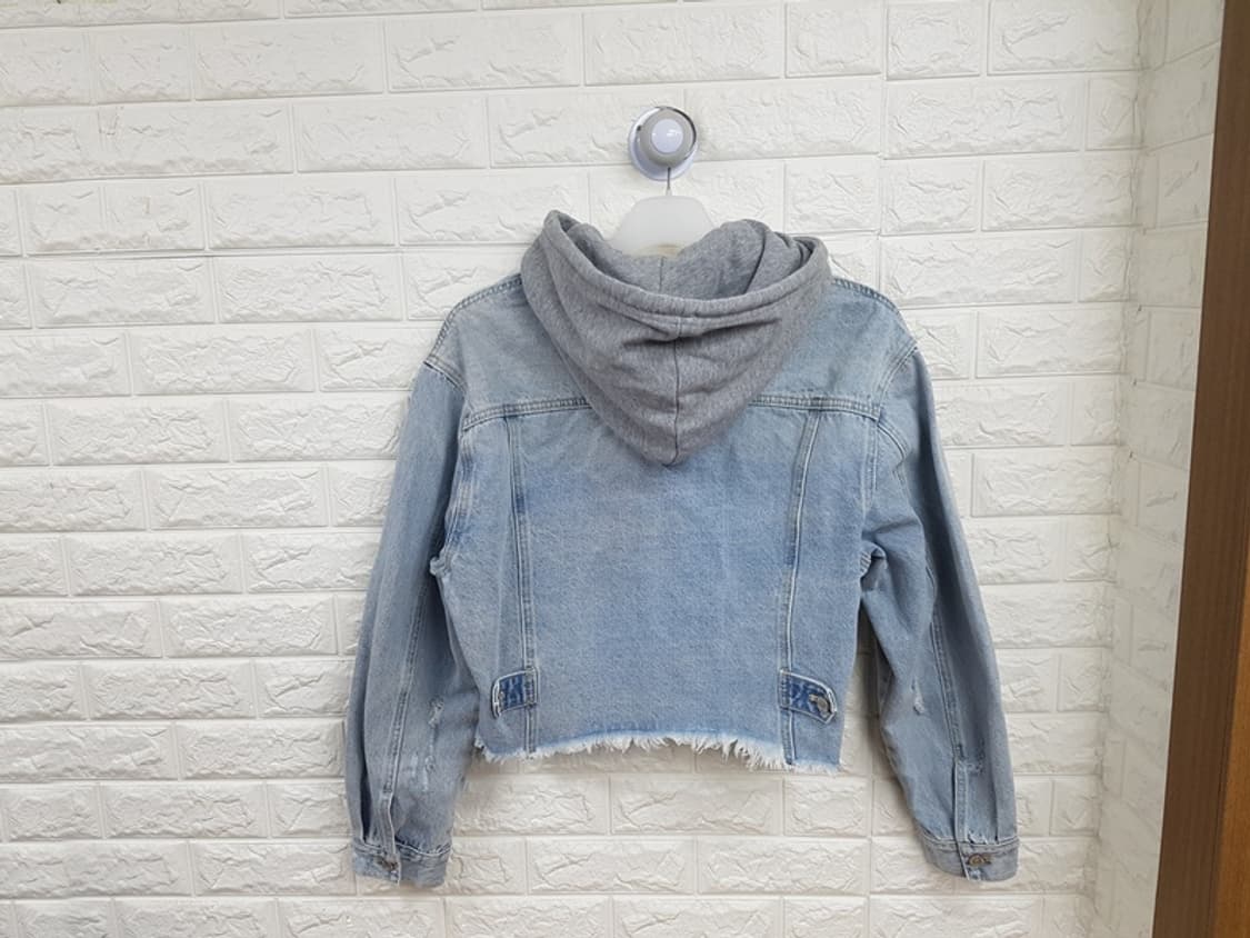 MIXXO 미쏘 숏 청자켓 여성 M 66 오버핏 상품이미지7