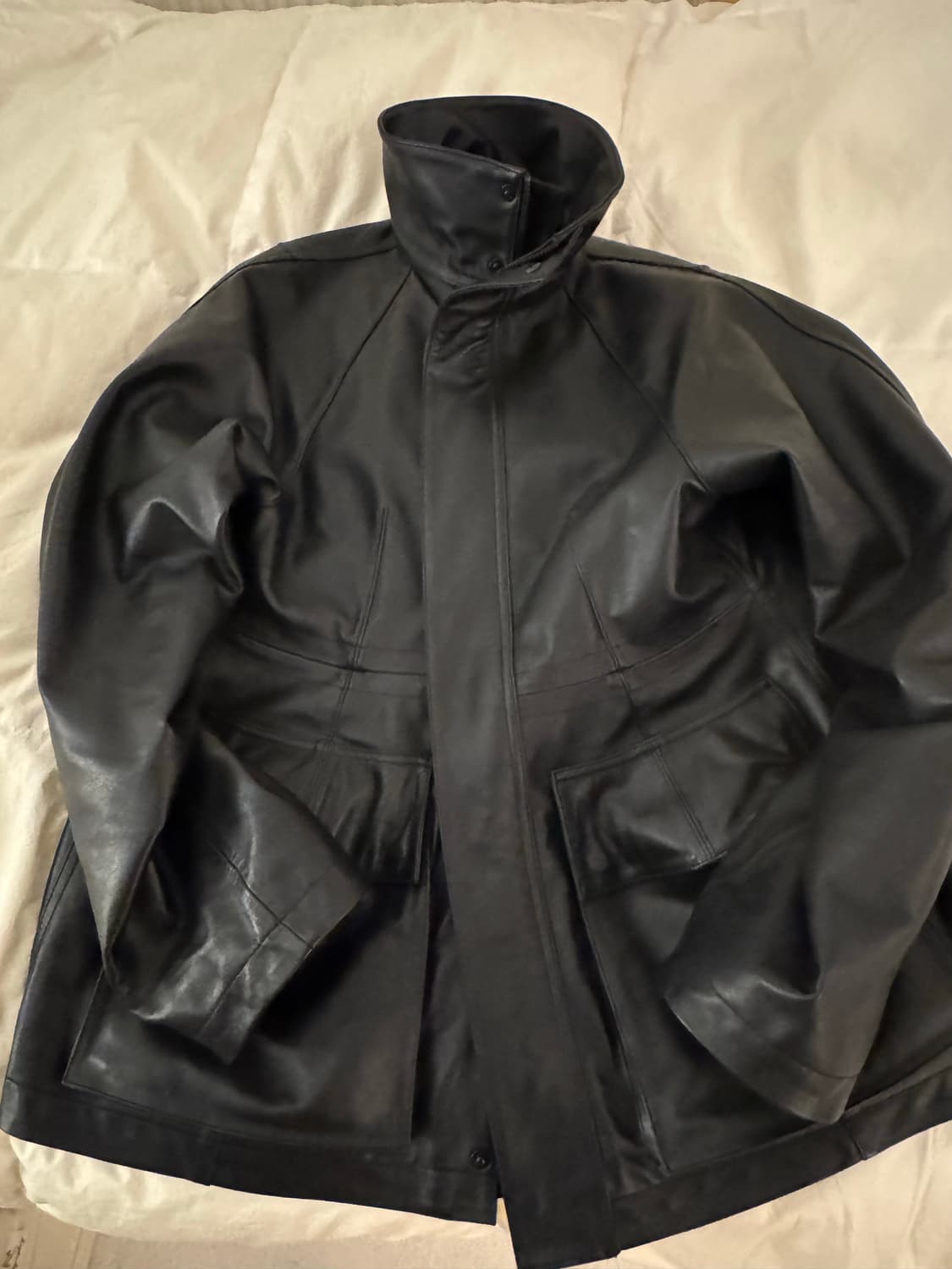 머듈 레더파카 상품이미지2