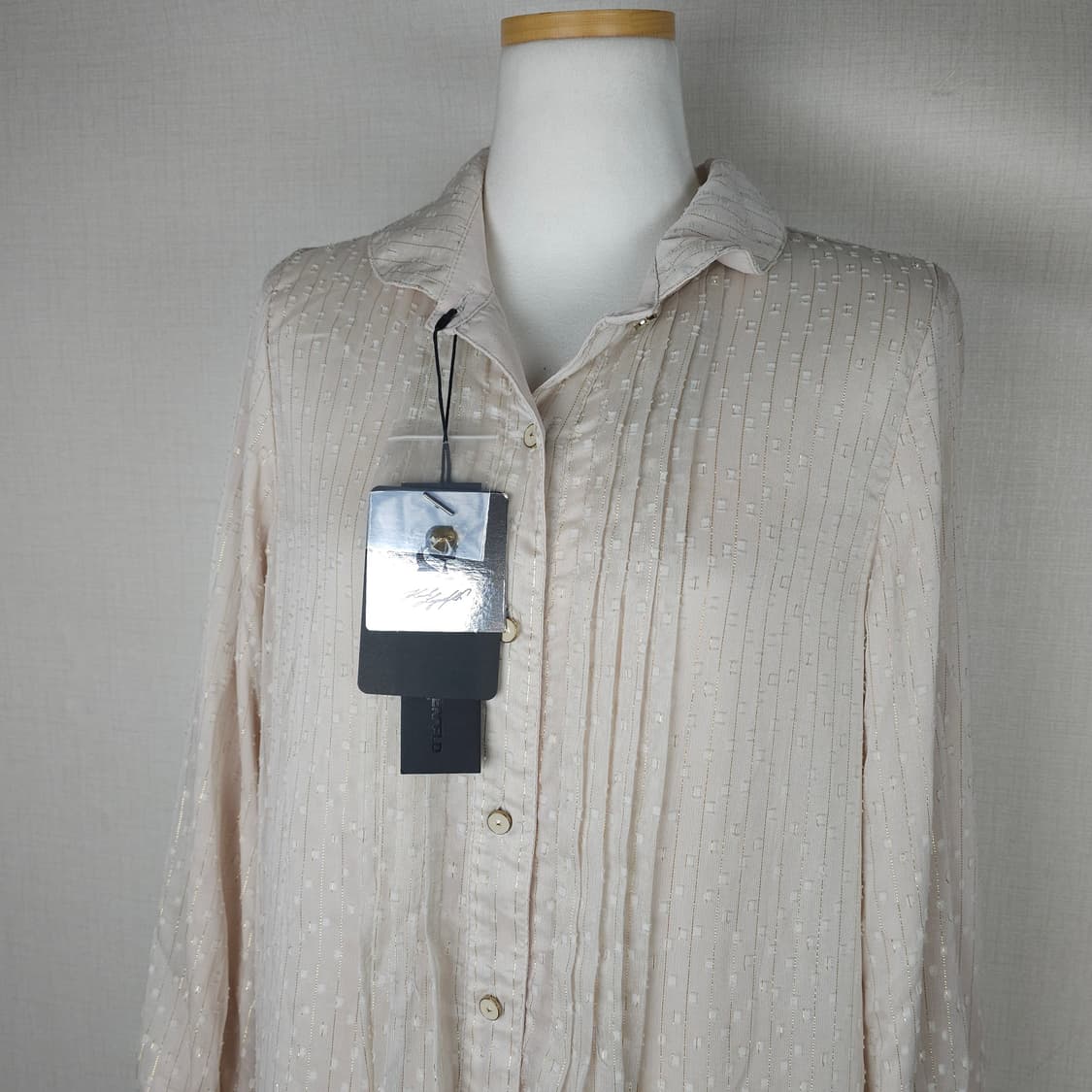 (새상품)칼라거펠트  롱 원피스 여성66사이즈  상품이미지2