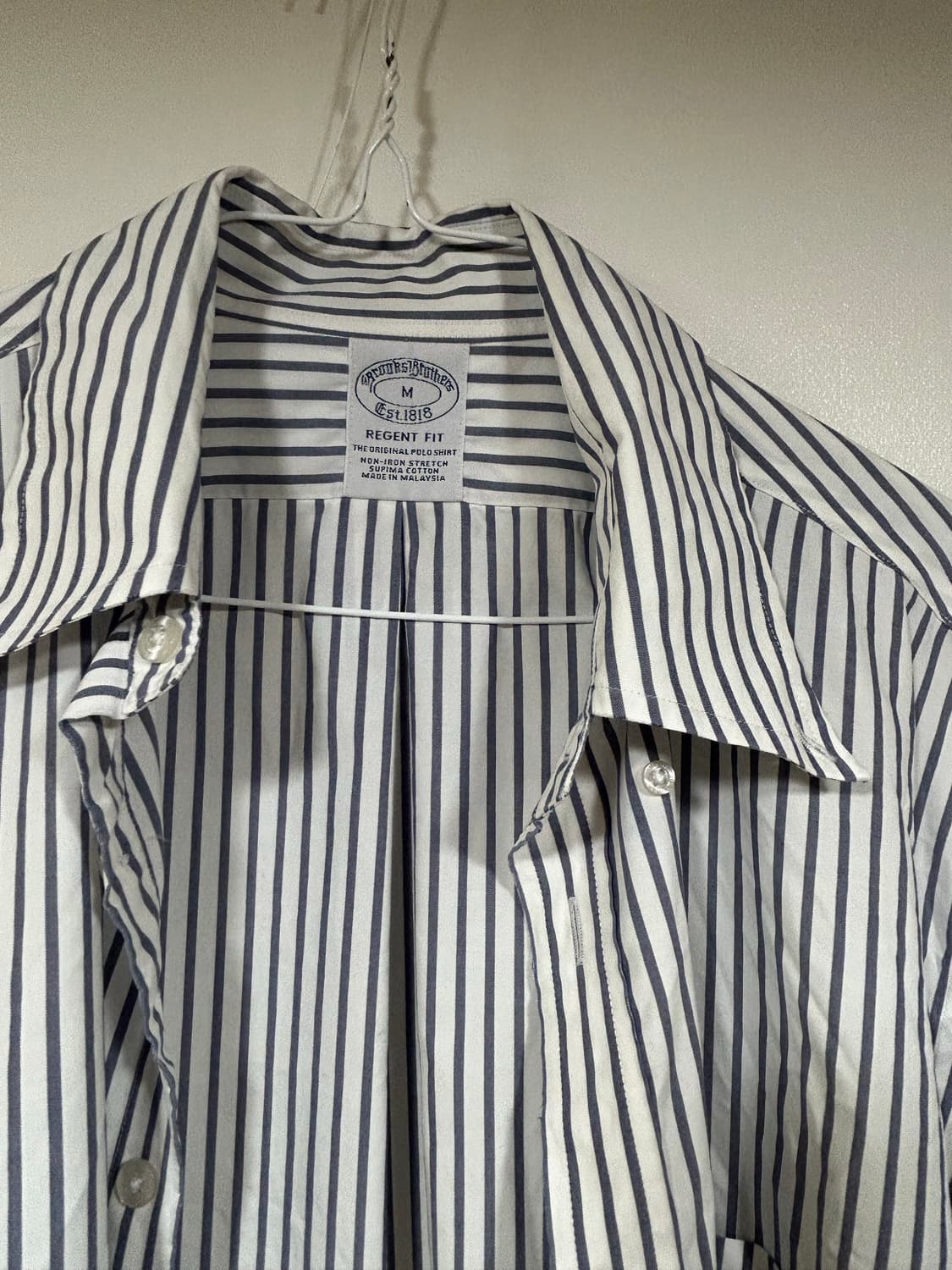 브룩스브라더스 리젠트핏 스트라이프셔츠 상품이미지2