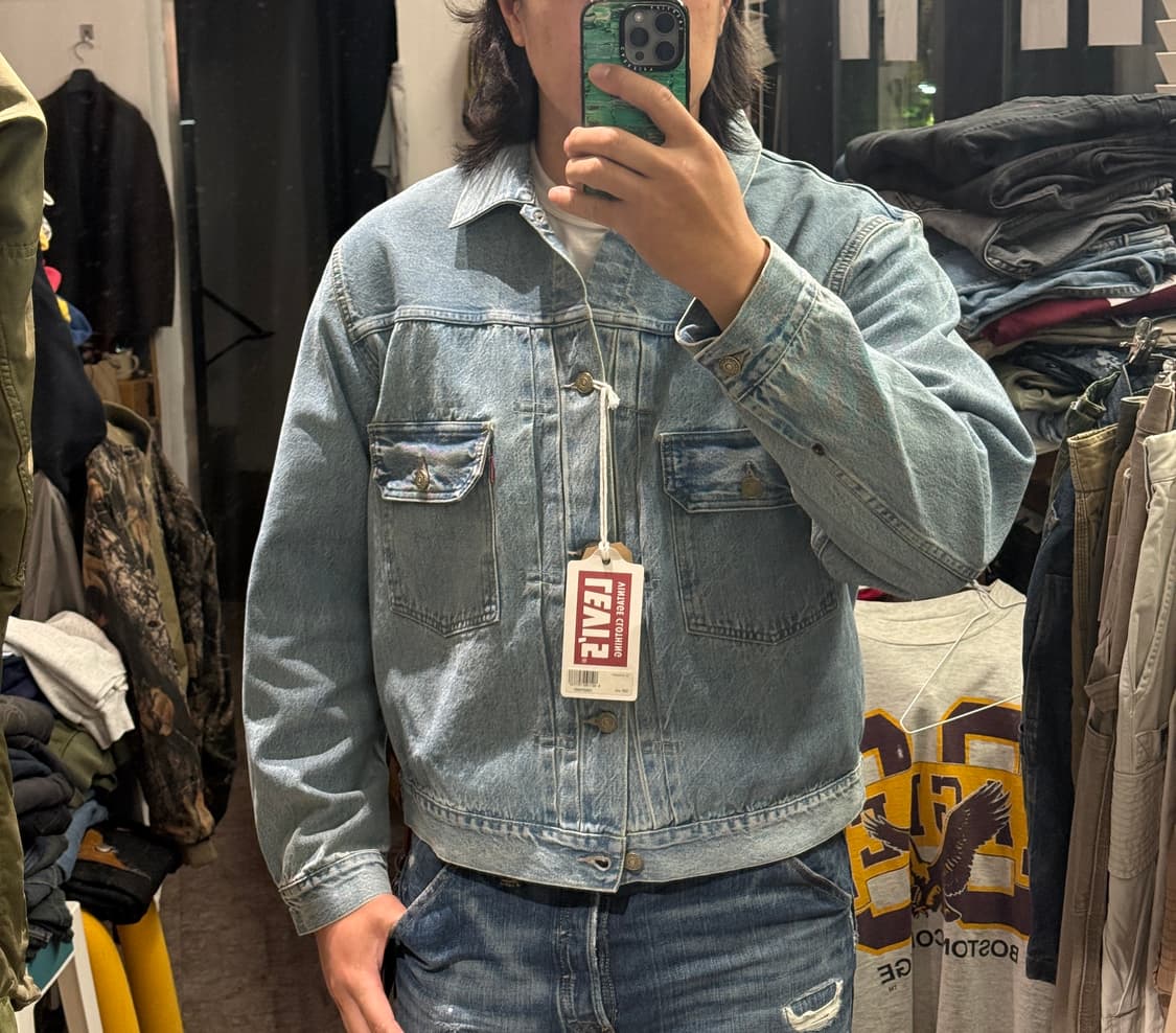 LVC 1953 Type II 507XX Medium Wash XL 상품이미지10