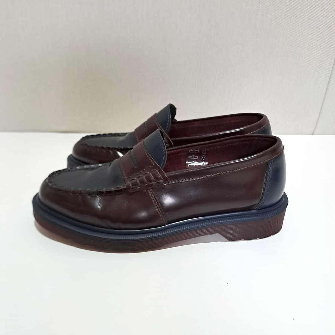 (택포) 닥터마틴 펜톤 버건디 그레이 UK6 B378 상품이미지4