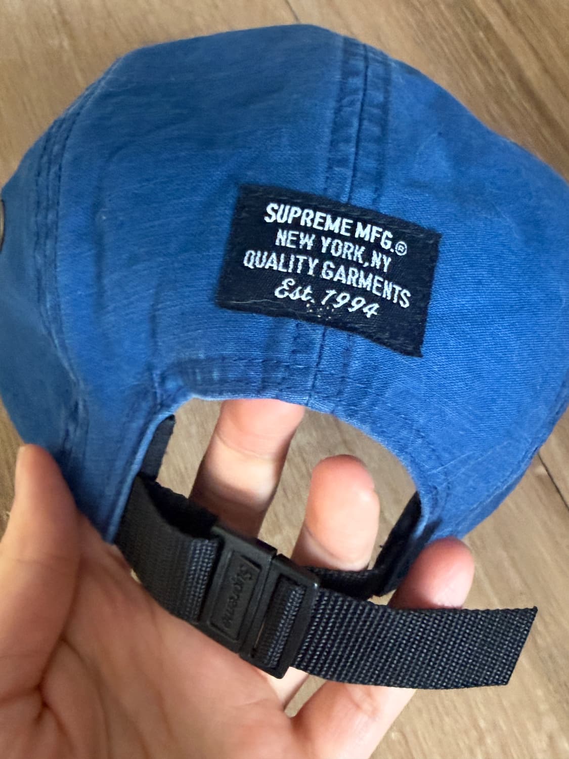 슈프림 캡모자 블루 상품이미지2