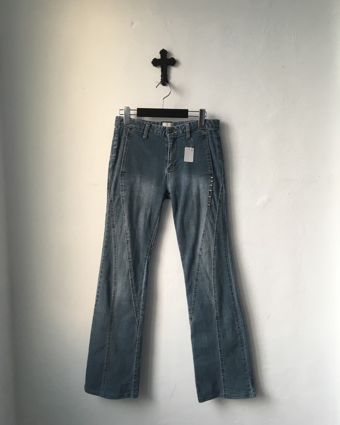 Stud point line detail pants 상품이미지2