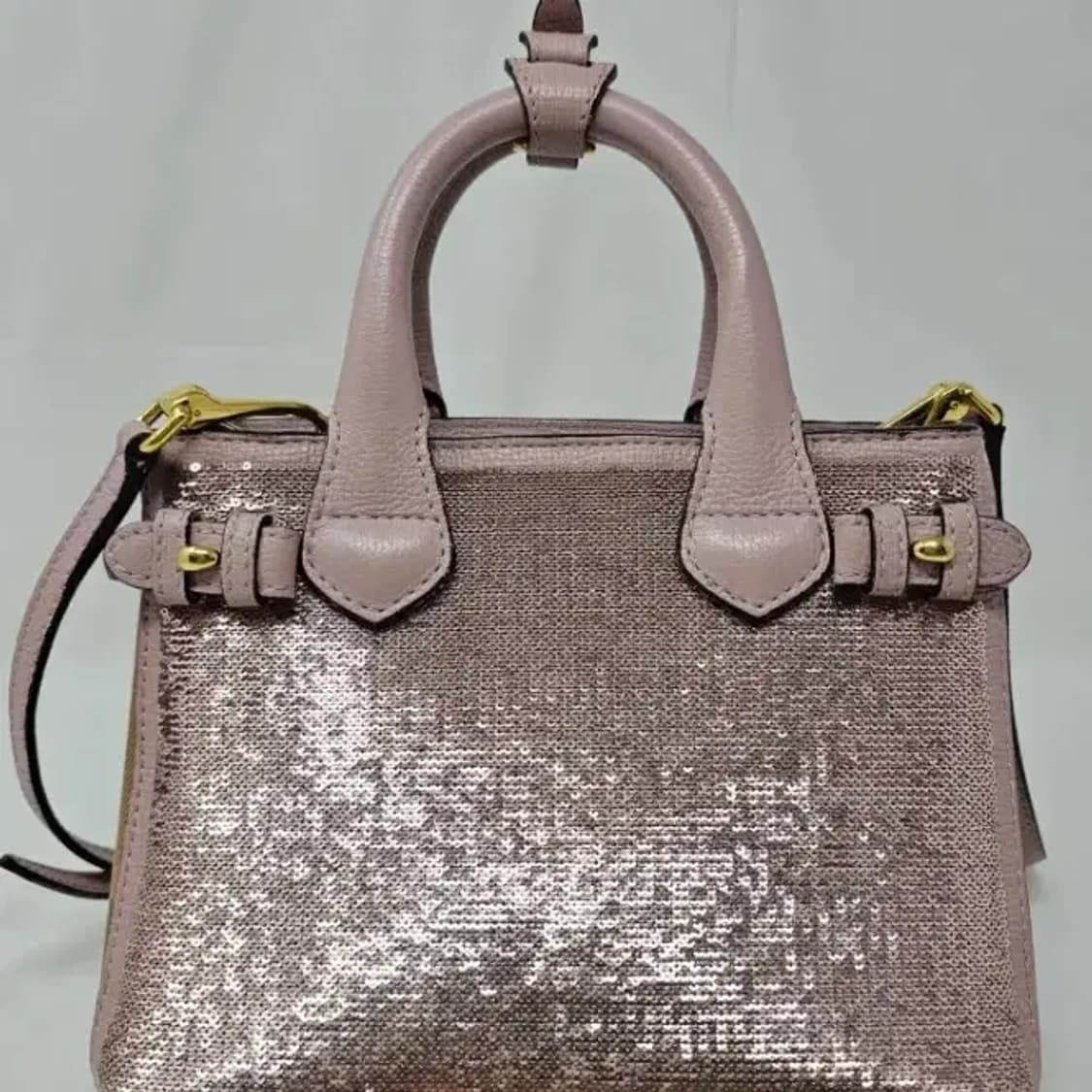 정품 버버리 베이비 배너 스팽글 토트백 크로스백 상품이미지6