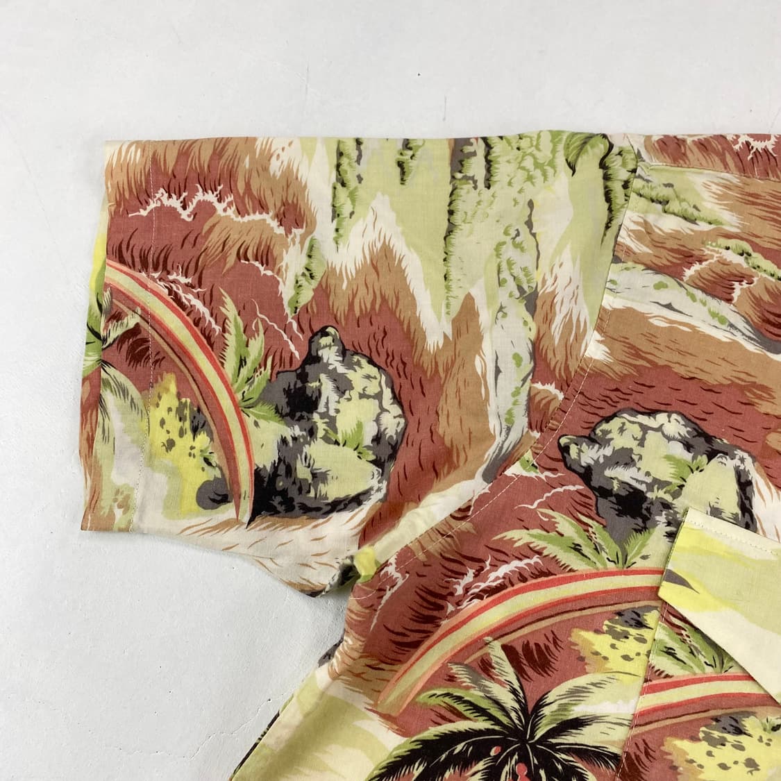 90s 올드 스투시 하와이안 셔츠 (100) 상품이미지8