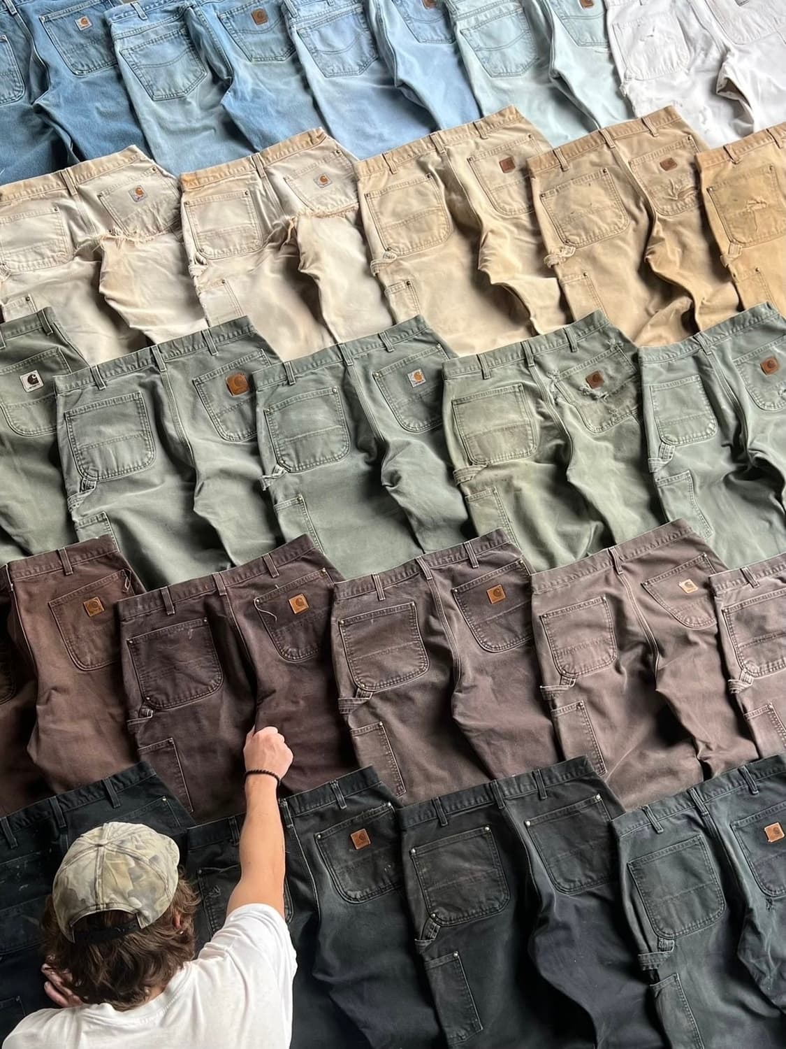 Carhartt 빈티지 칼하트 카펜터 데님 워크 팬츠 30 상품이미지8
