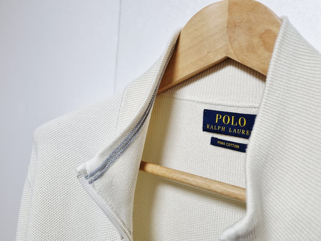 남성 폴로 POLO 랄프로렌 피마코튼 긴팔 집업 가디건 니트 상품이미지7