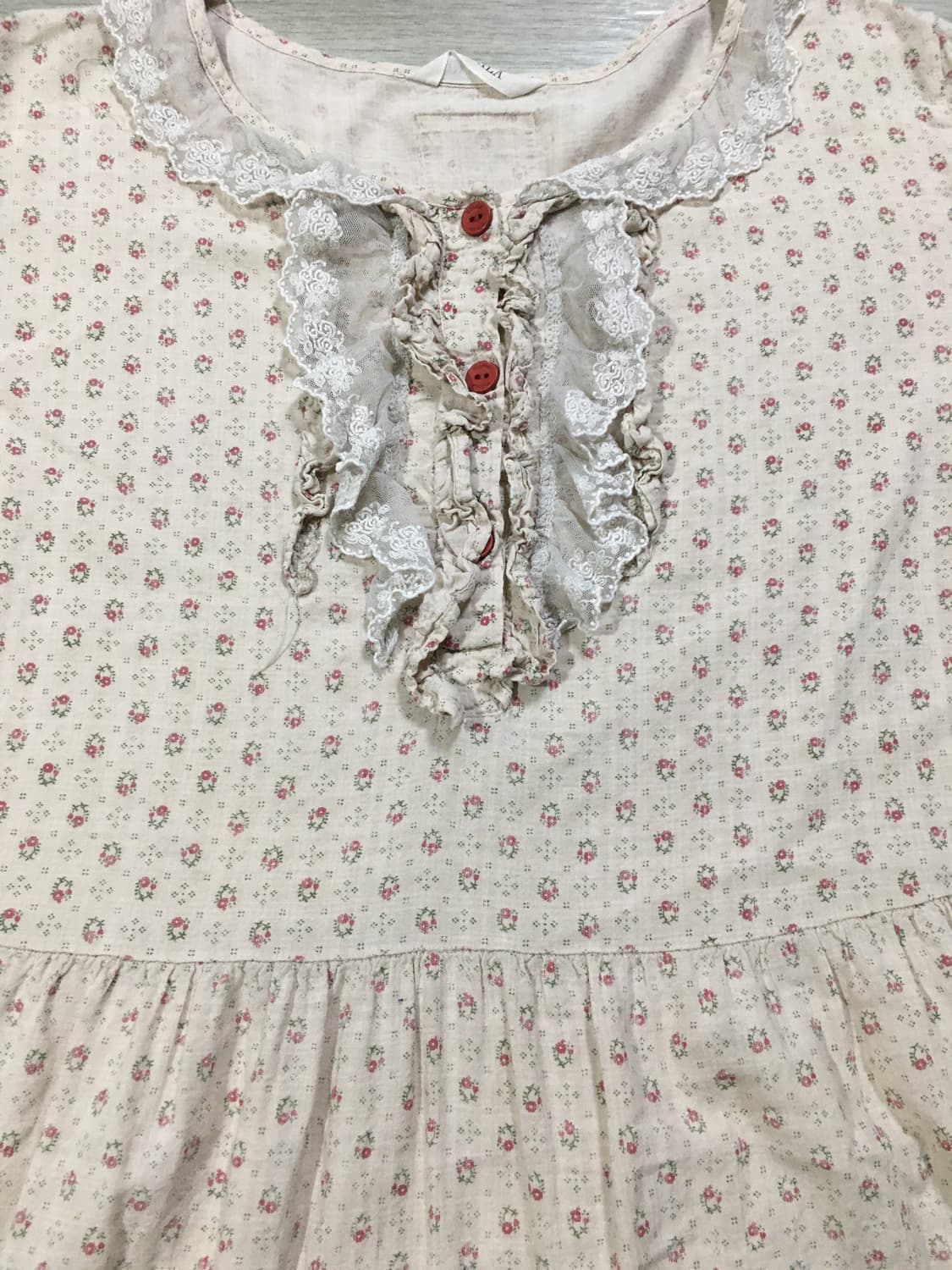 울랄라 파자마 프릴 원피스 잠옷 상품이미지5