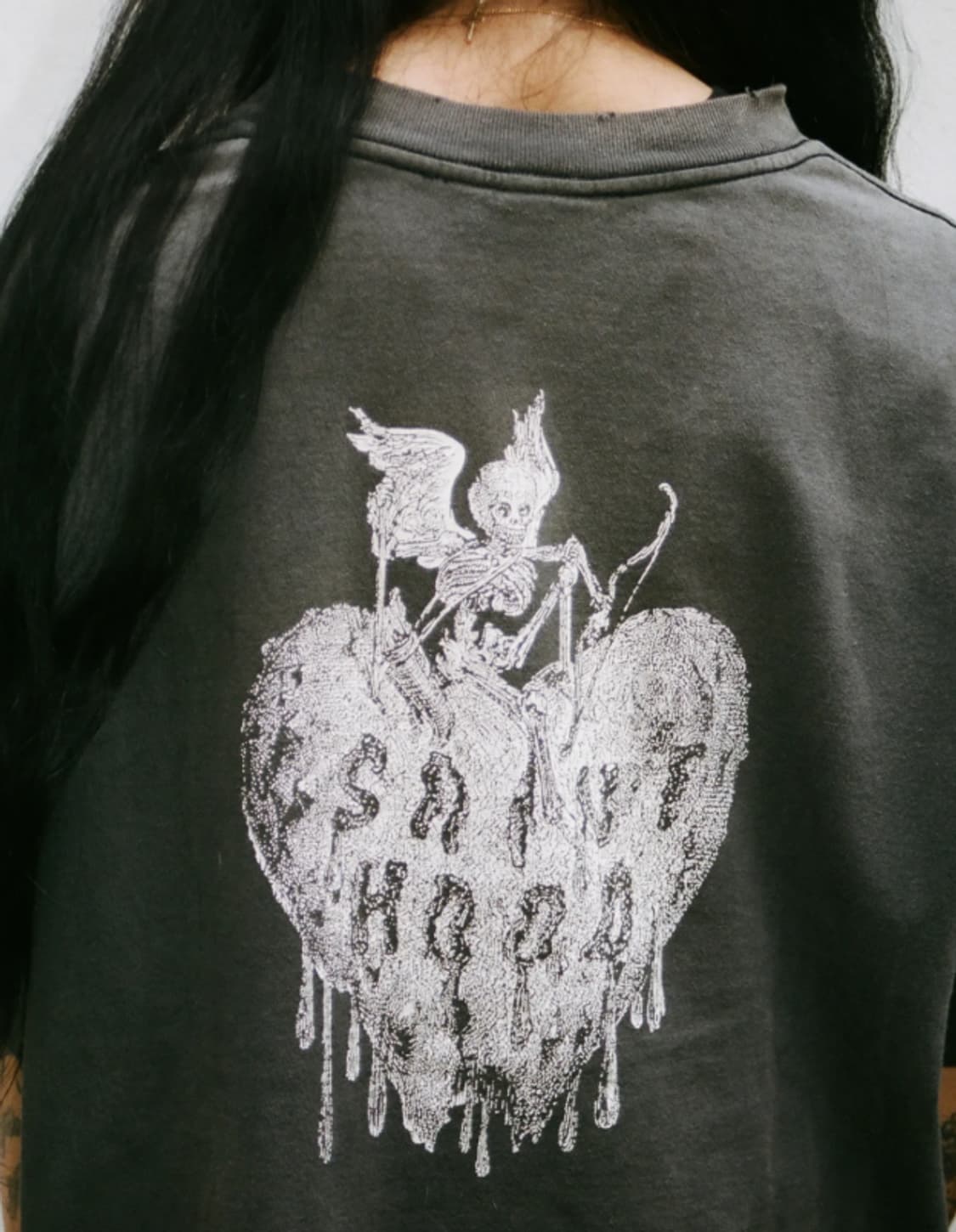 [새상품/2XL] 세인트미카엘 x 네이버후드 STHD 피어리스 반팔티셔츠 상품이미지4