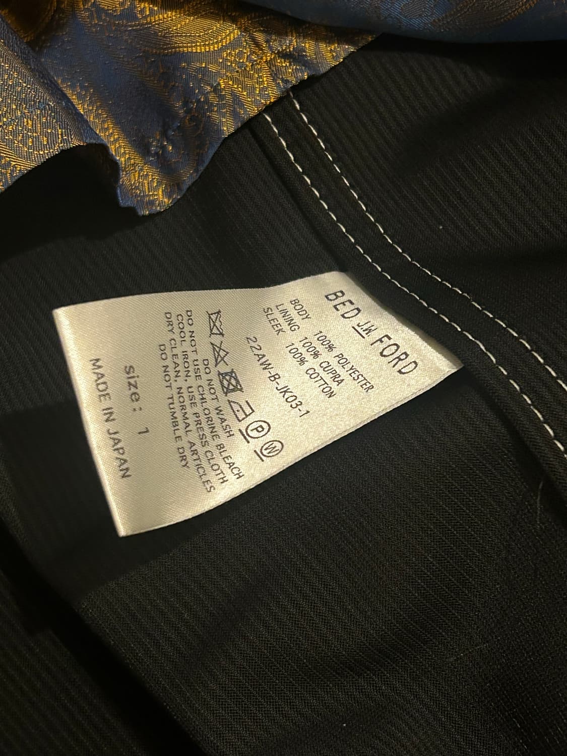 베드 j.w 포드 22AW 중기장 자켓 상품이미지5