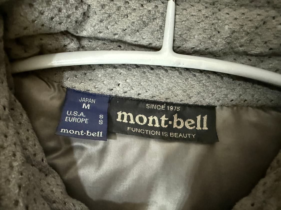90년도 몽벨 라이트 알파인 패딩 자켓 상품이미지3