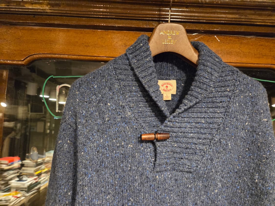 브룩스브라더스 아이리시 숄칼라니트 상품이미지5