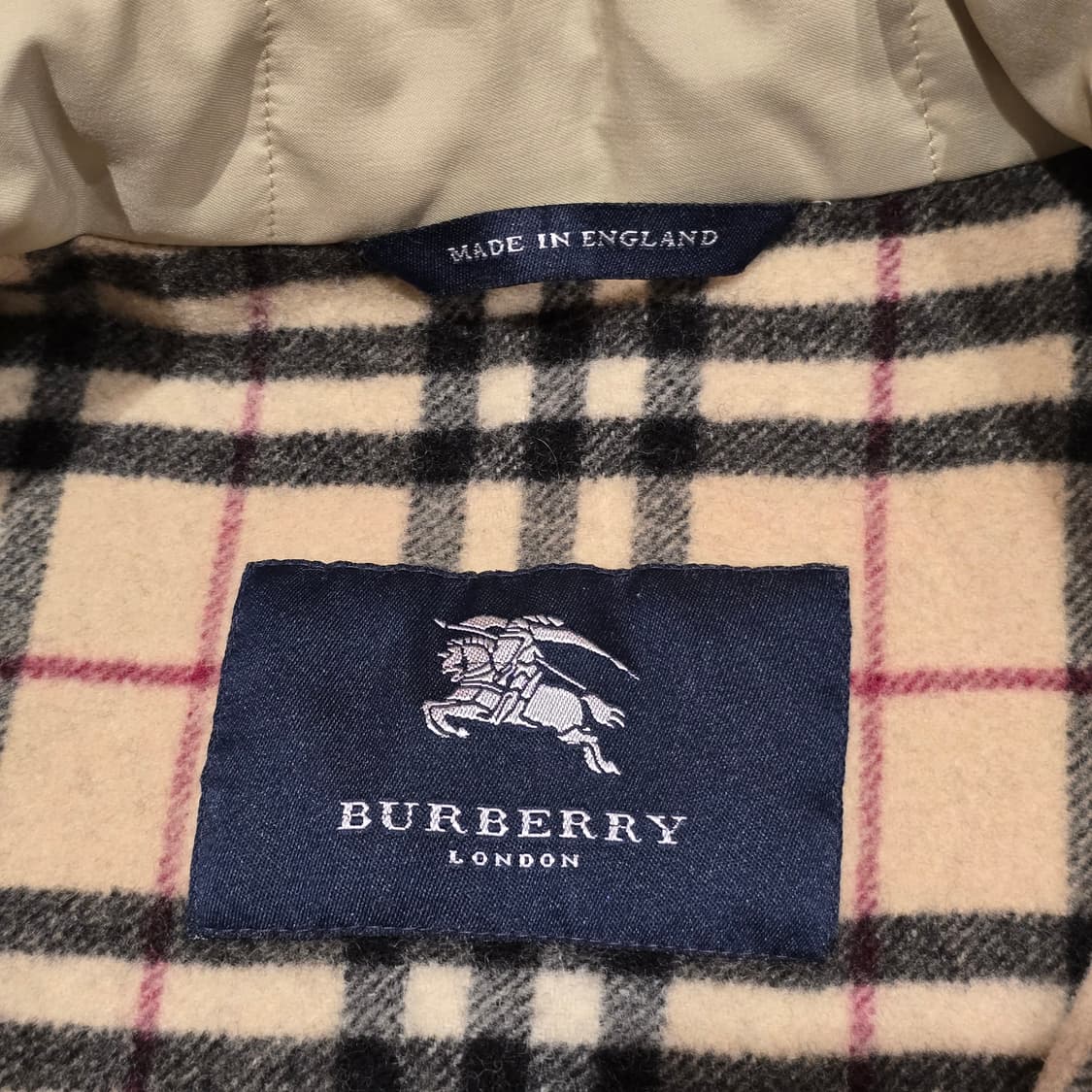 BURBERRY 노바체크 퀼팅 자켓 상품이미지8