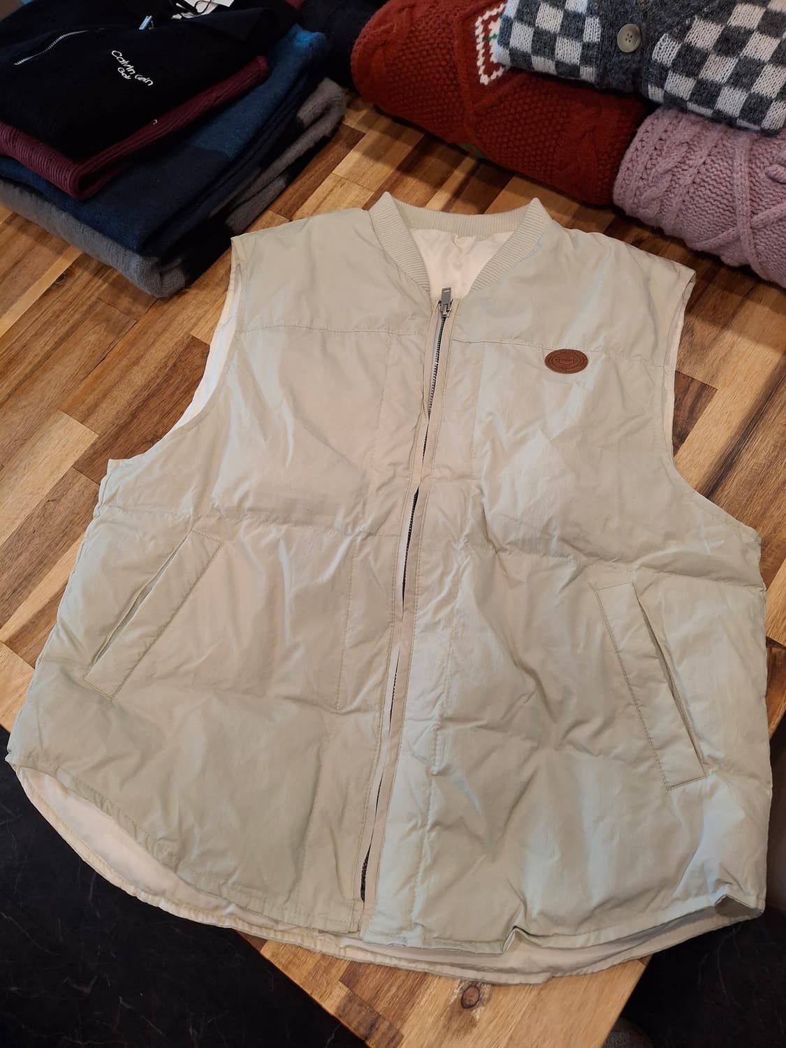 (마지막특가) 피그먼트 패딩 베스트 새상품 상품이미지1