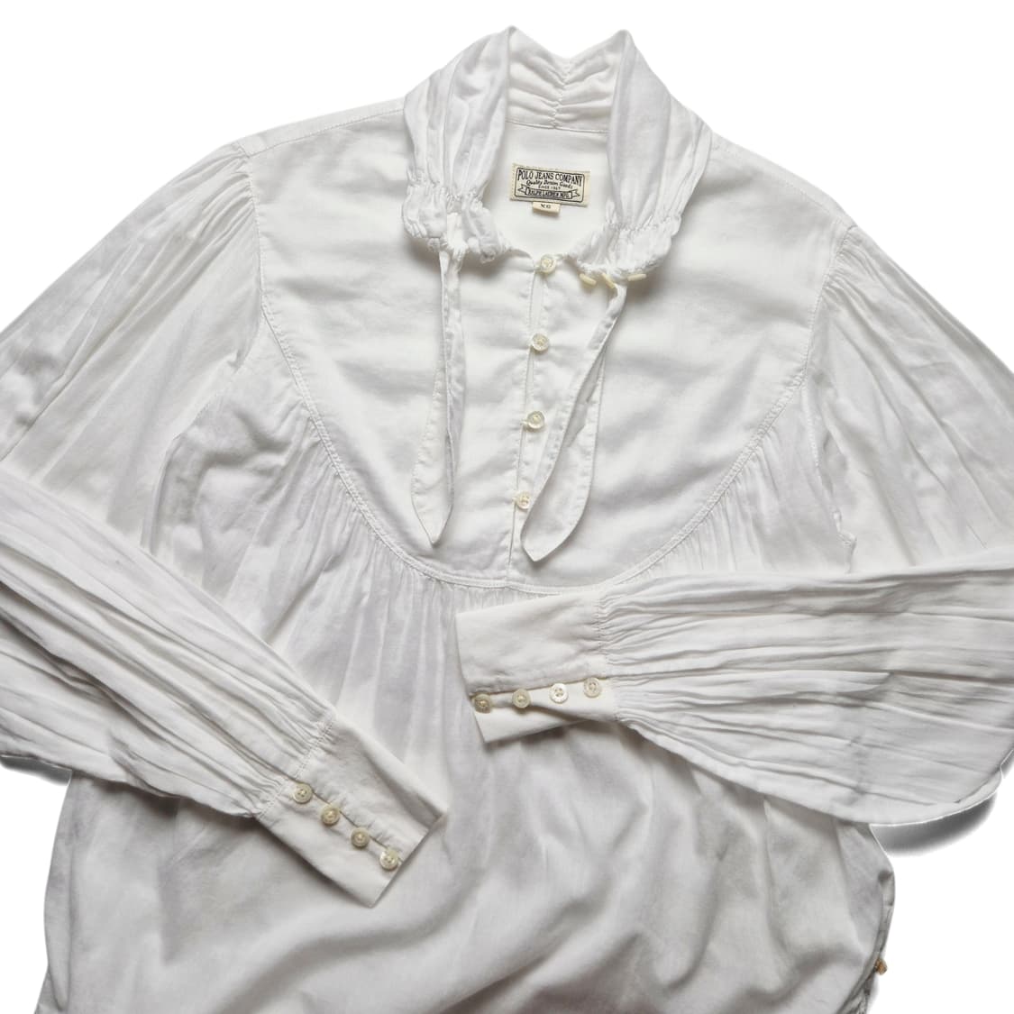 [XS] 폴로 진스 컴퍼니 셔링 블라우스 상품이미지1