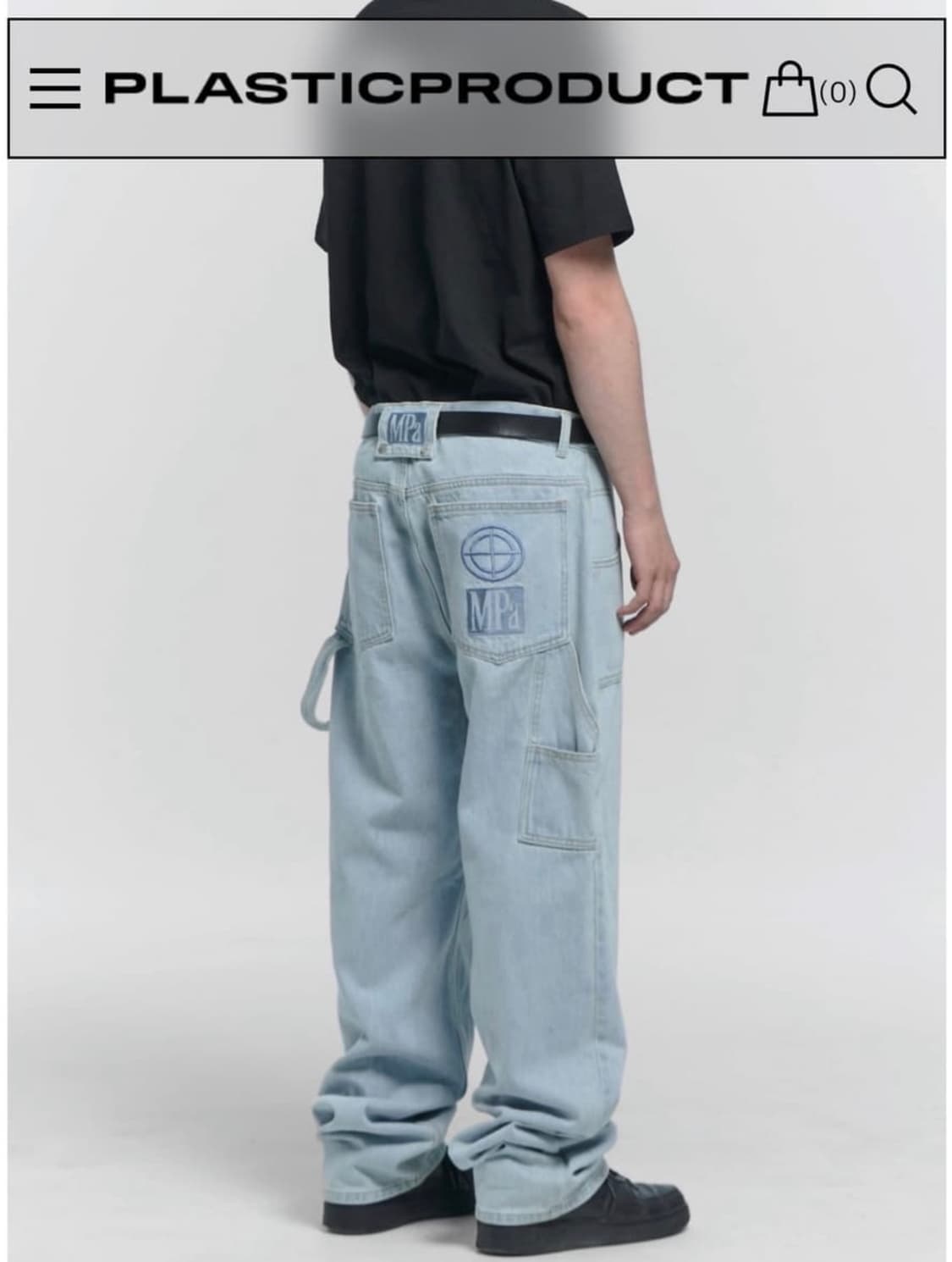 MPa PAINTER DENIM PANTS (STEEL BLUE) 상품이미지1