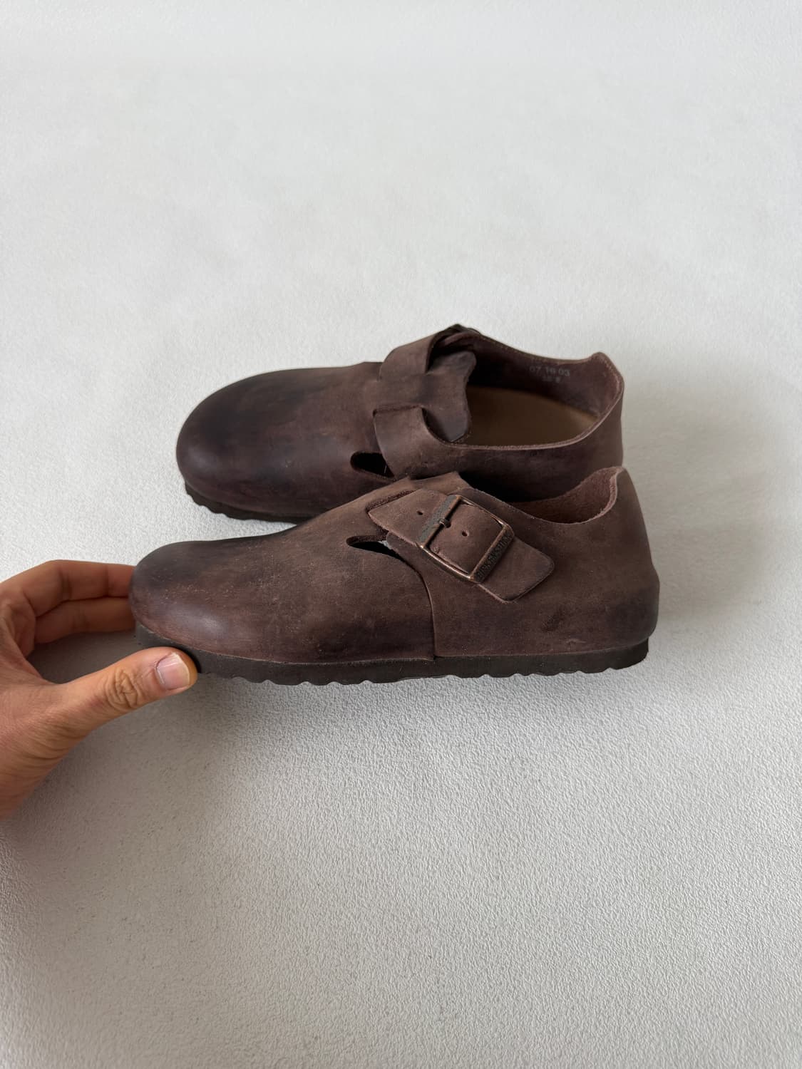 [225]버켄스탁(BIRKENSTOCK) 런던 레더 상품이미지1