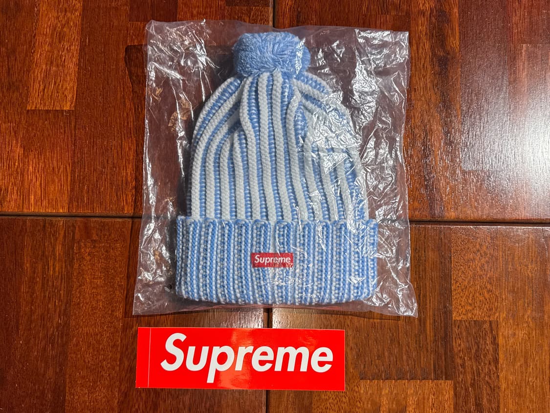 슈프림 비니 | Contrast Stripe Beanie 상품이미지1