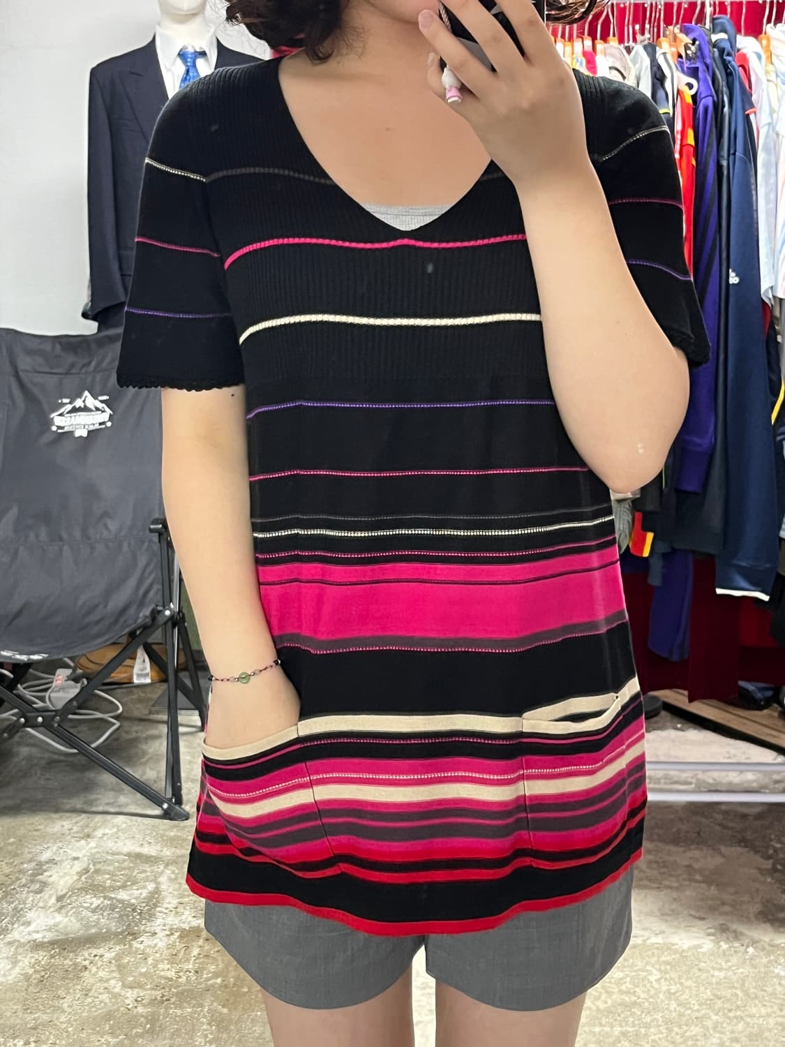 Sonia Rykiel 소니아리키엘 반팔 니트 상품이미지3