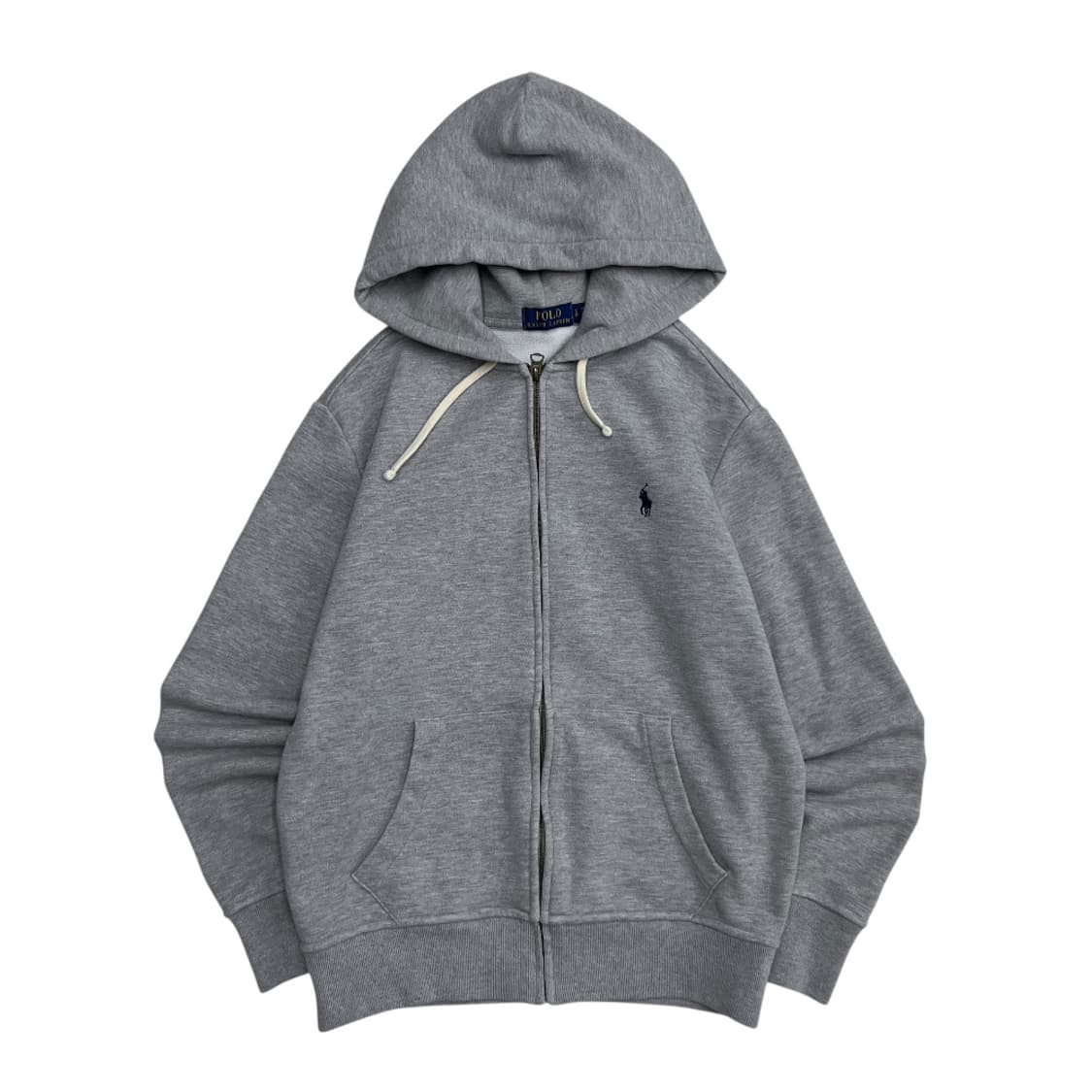 폴로 랄프로렌 네이비포니 그레이 후드집업 S 상품이미지2