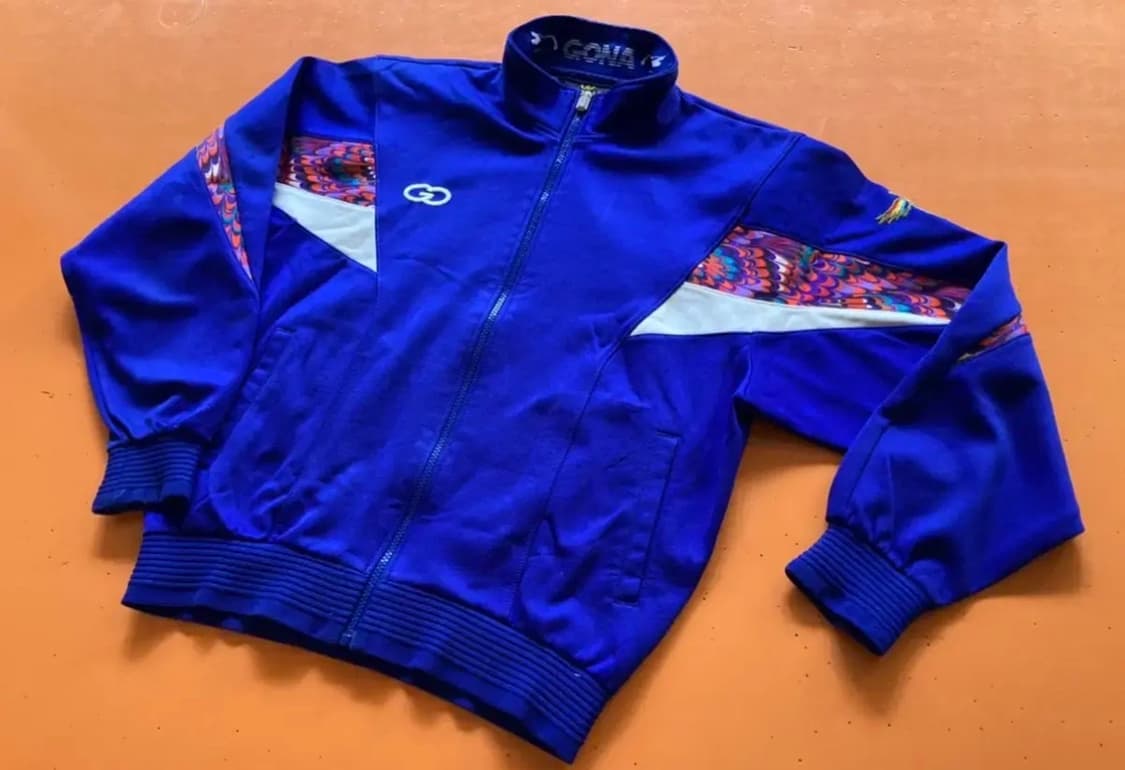 GONA by asics 빈티지 집업 상품이미지1