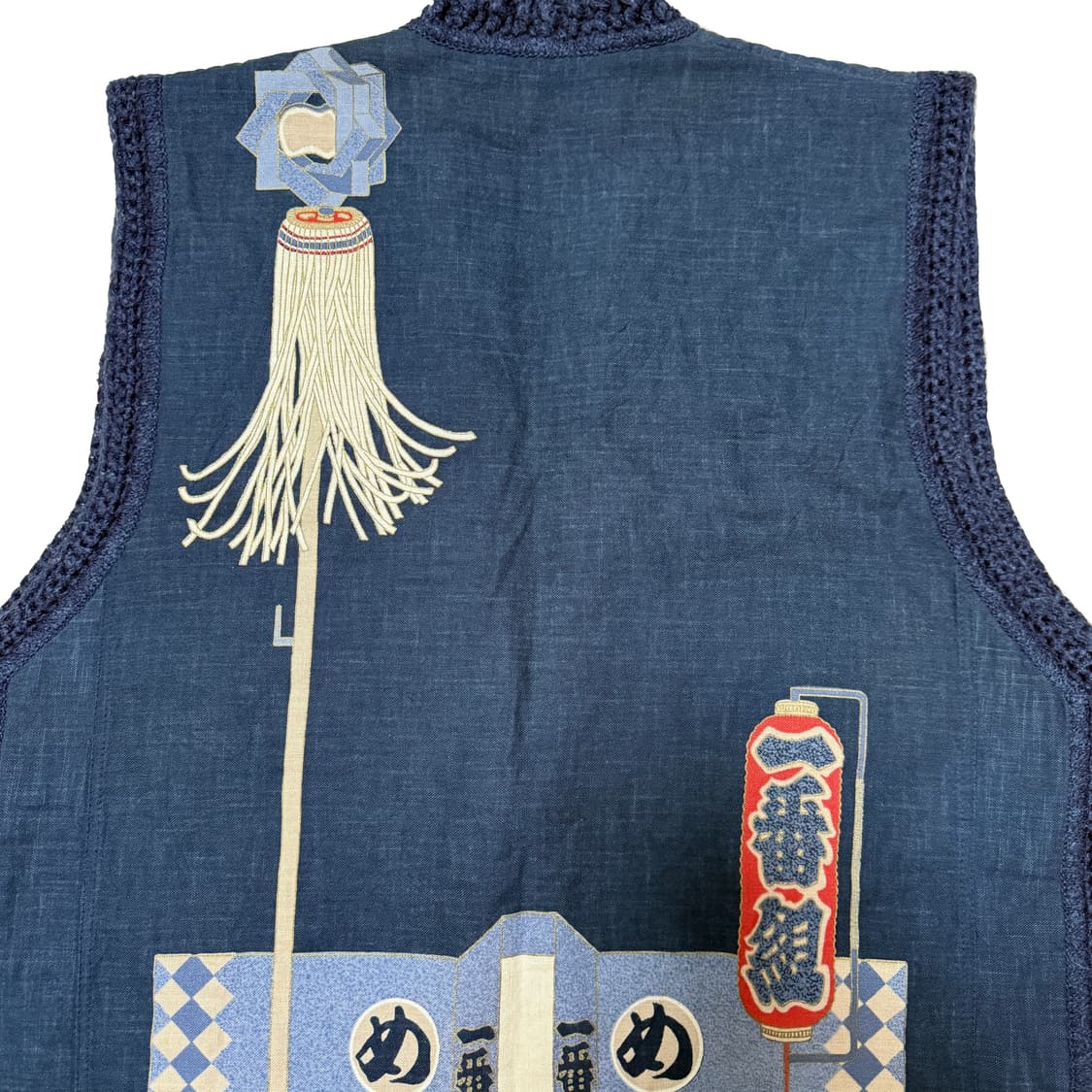 JPN 일본 빈티지 기모노 베스트 상품이미지2