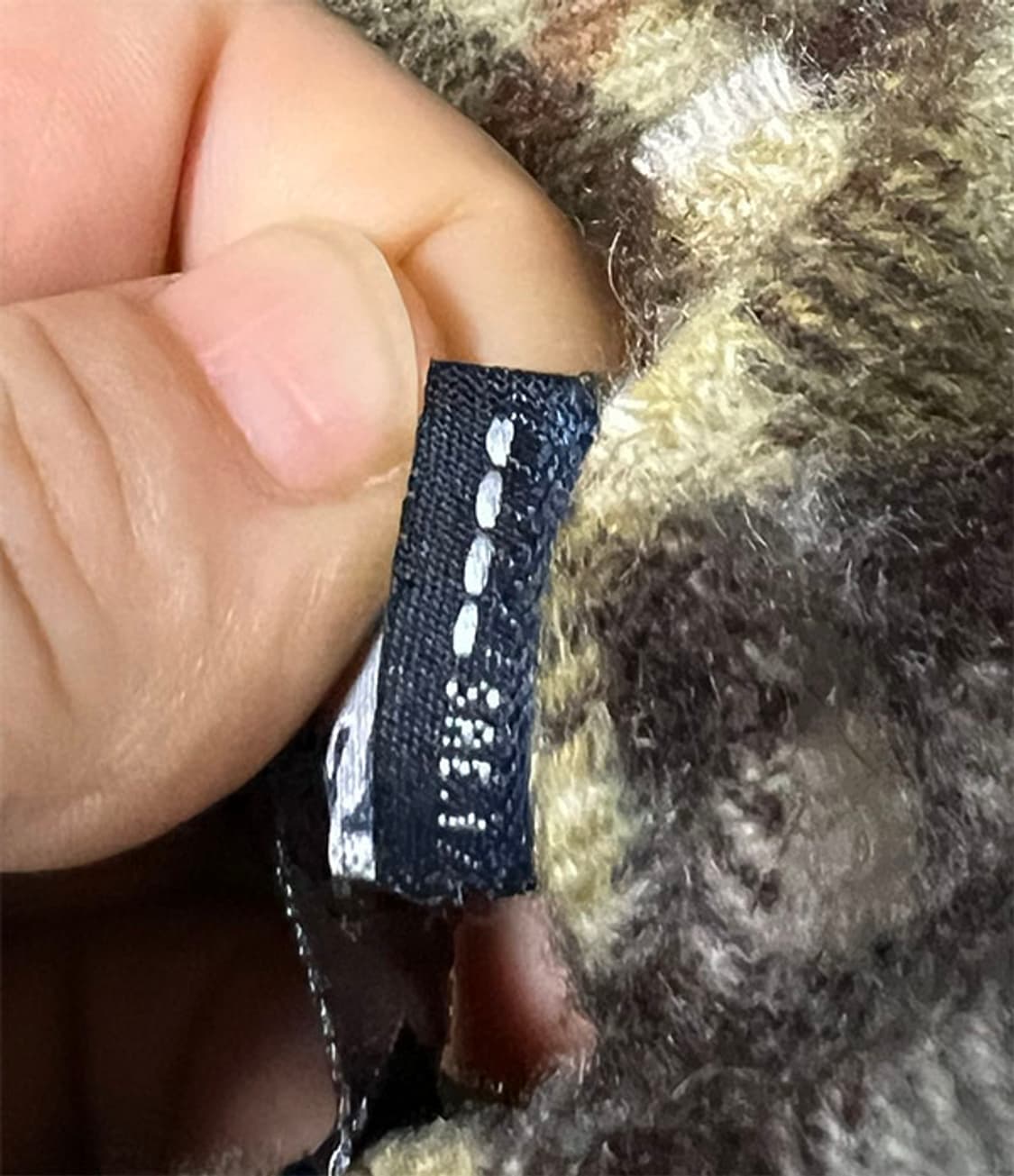 버버리 캐시미어100 머플러 목도리 노바체크 캐주얼  상품이미지4