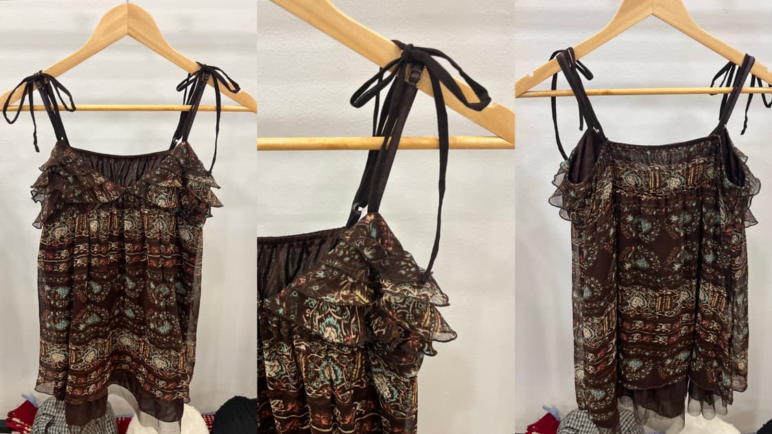 bohemian drift bustier 상품이미지7