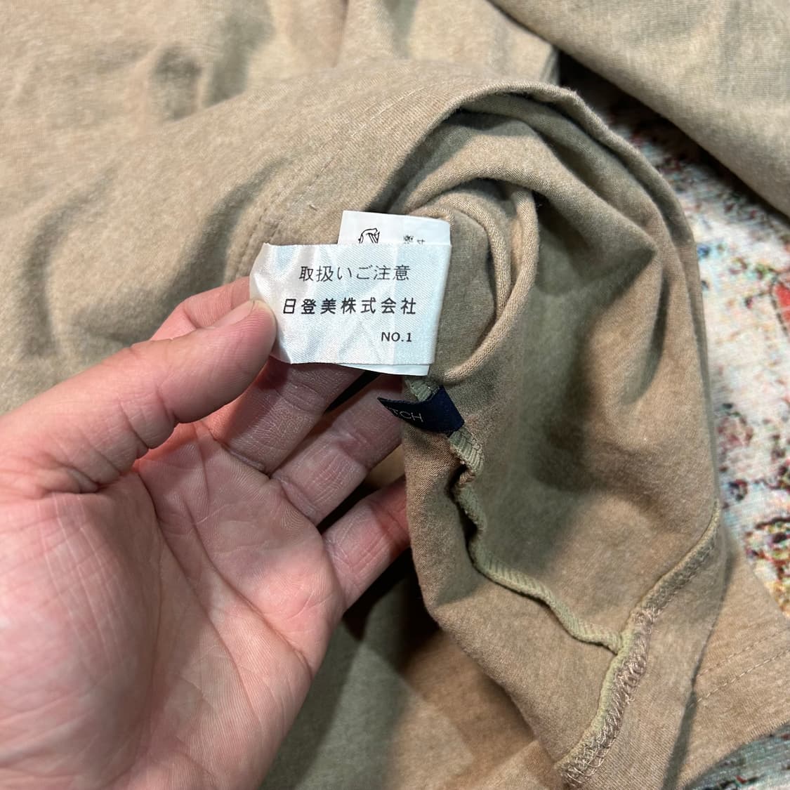 [L] 챕스 랄프로렌 월계수 로고 하이넥 티셔츠 상품이미지4