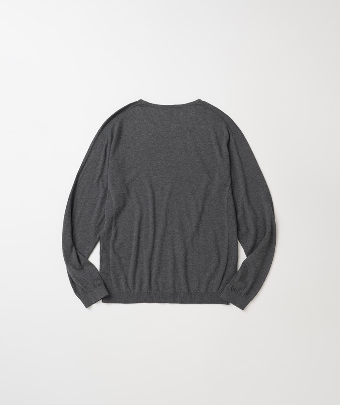 125 Silky Round Neck Knit - Mare Gray(L) 상품이미지2