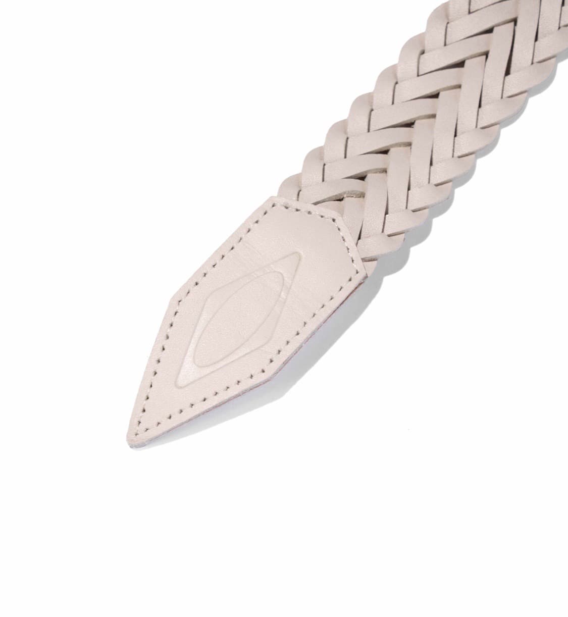 미스치프 BRAIDED LEATHER BELT_LIGHT PINK GRE 상품이미지3