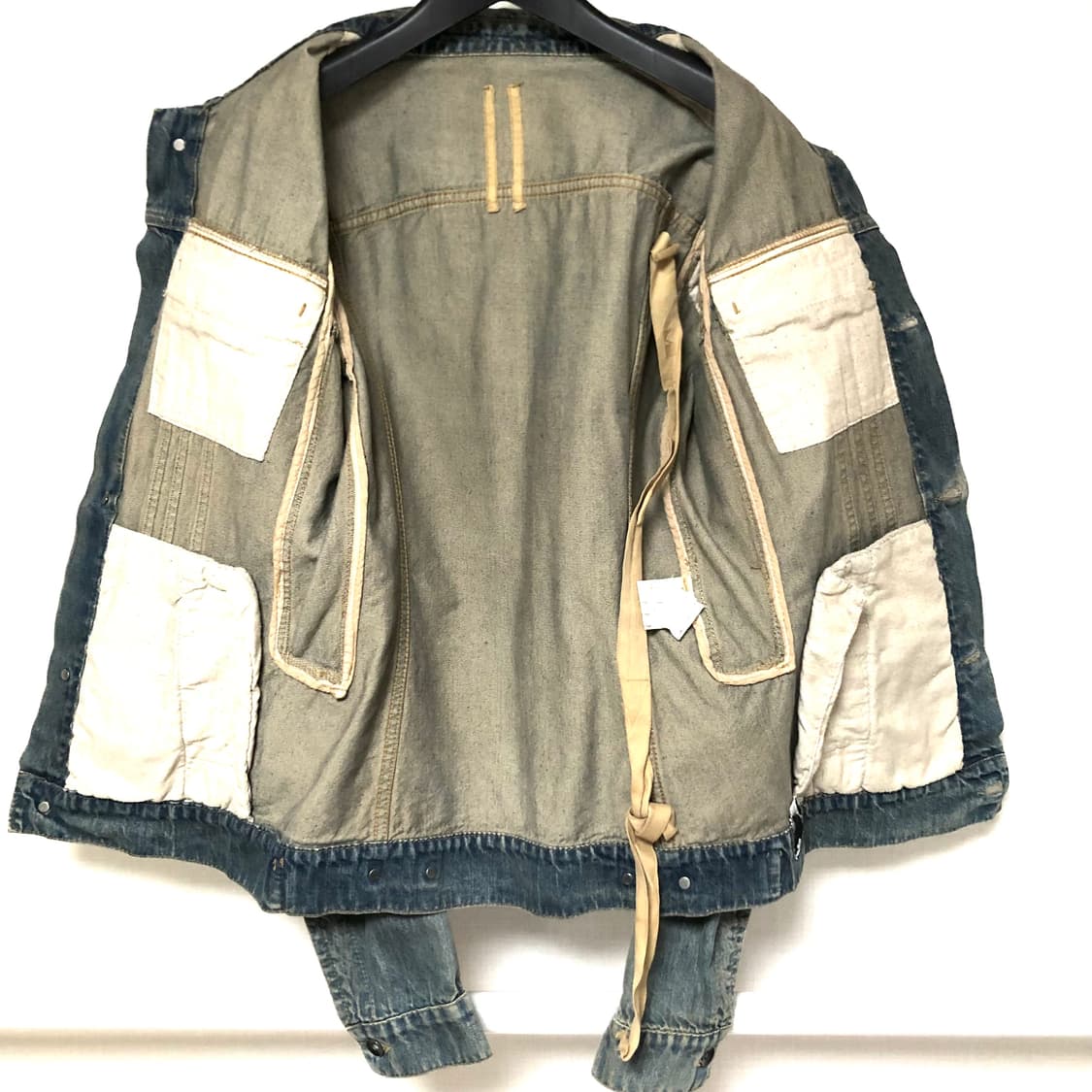 릭오웬스 머드 데님 트럭커자켓 상품이미지7