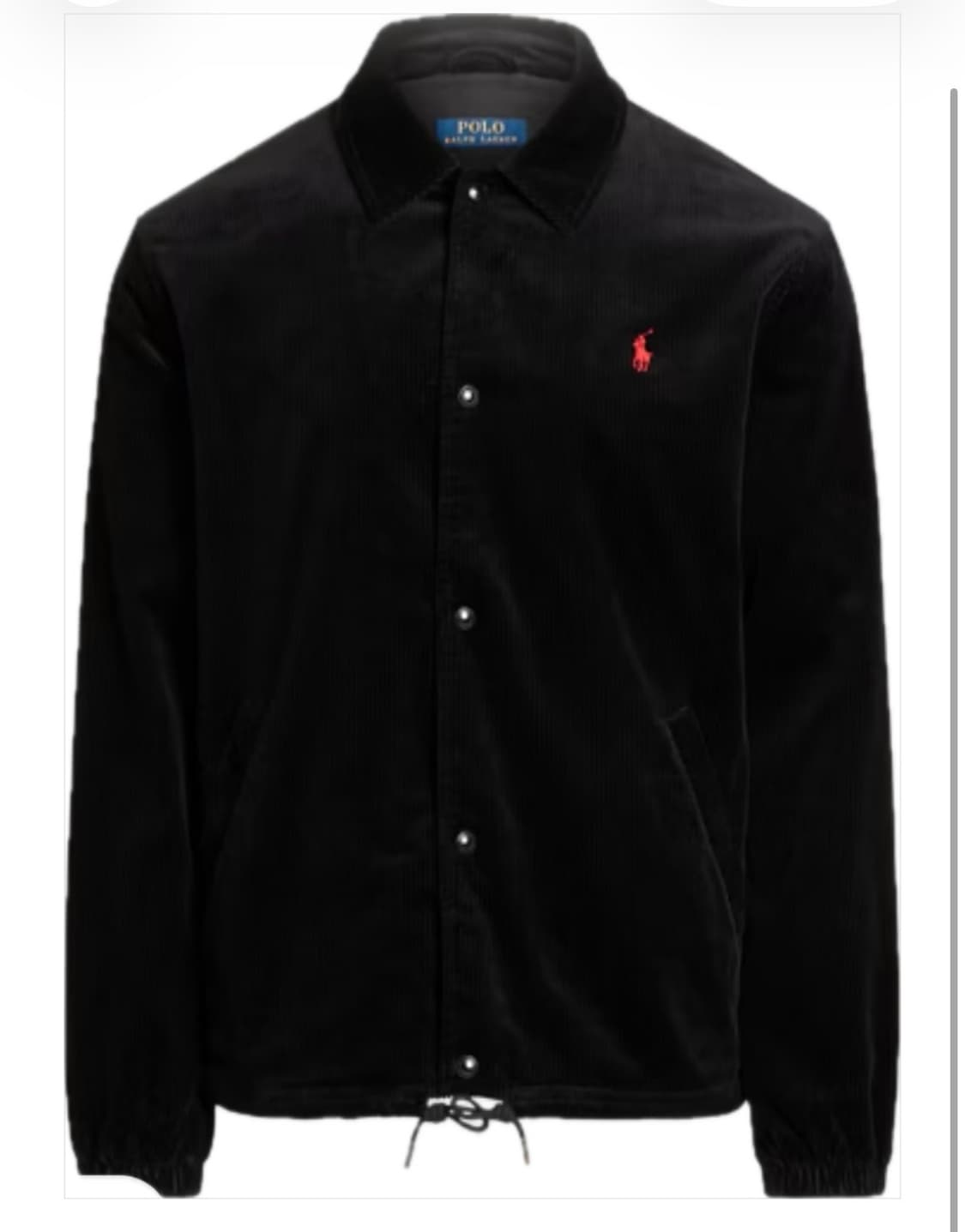 폴로 랄프로렌 코듀로이 코치 재킷 정가 40 상품이미지1