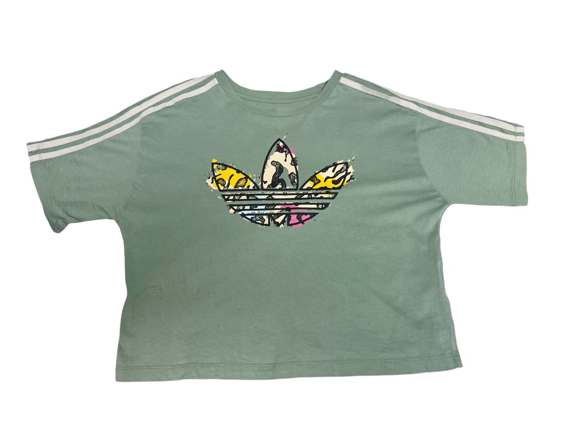 adidas 오리지널 빈티지 로고 크롭티 (L/160) 상품이미지1