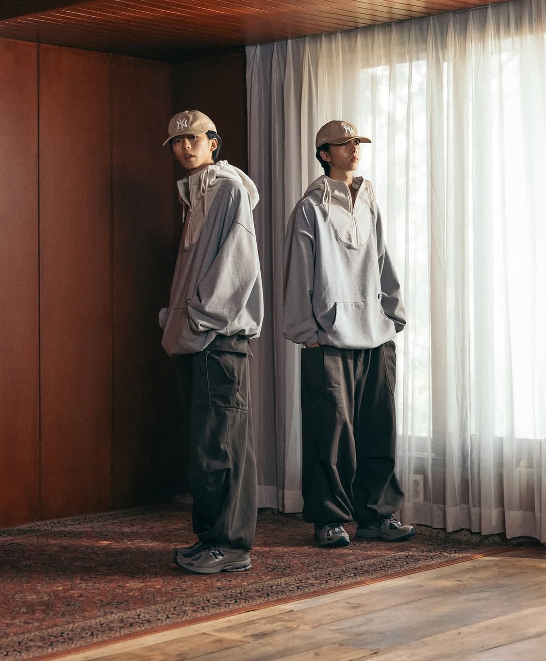 앵글런 anglan 정글 카고 벌룬 팬츠 다크브라운 새상품 상품이미지3