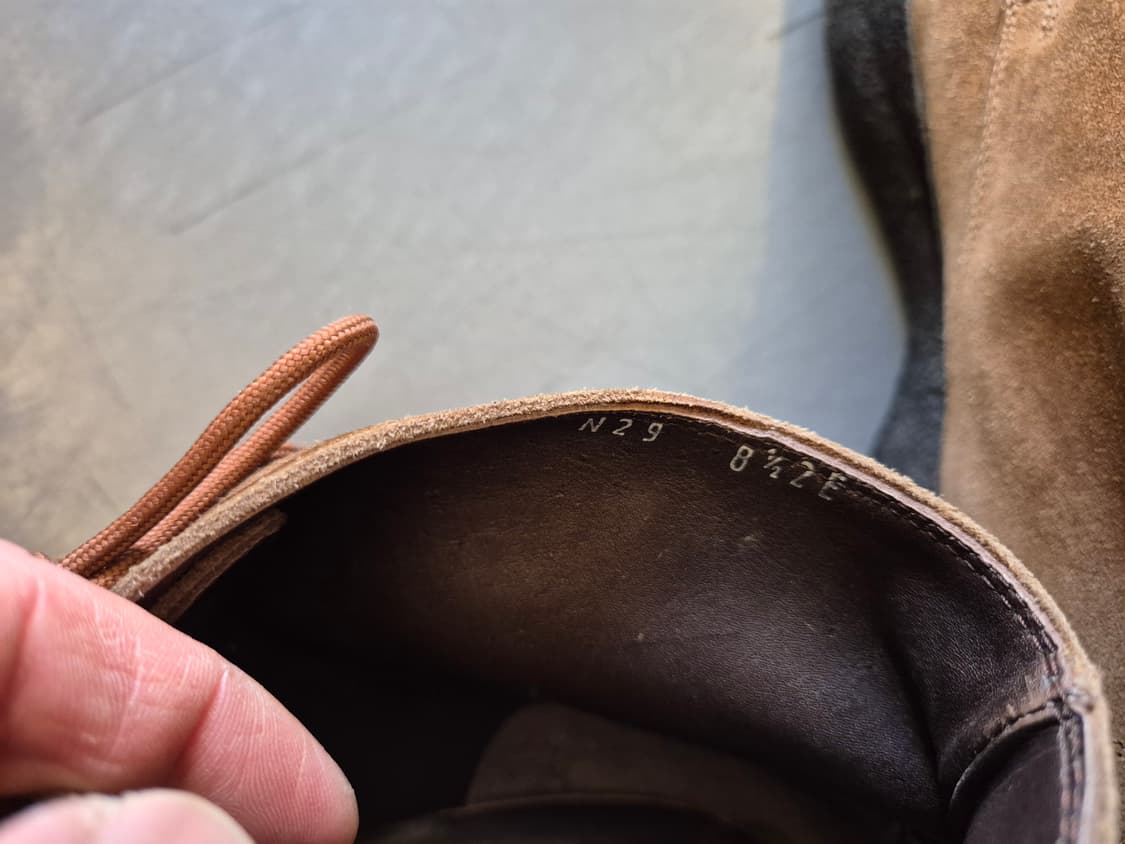 old Ferragamo chukka boots 상품이미지9