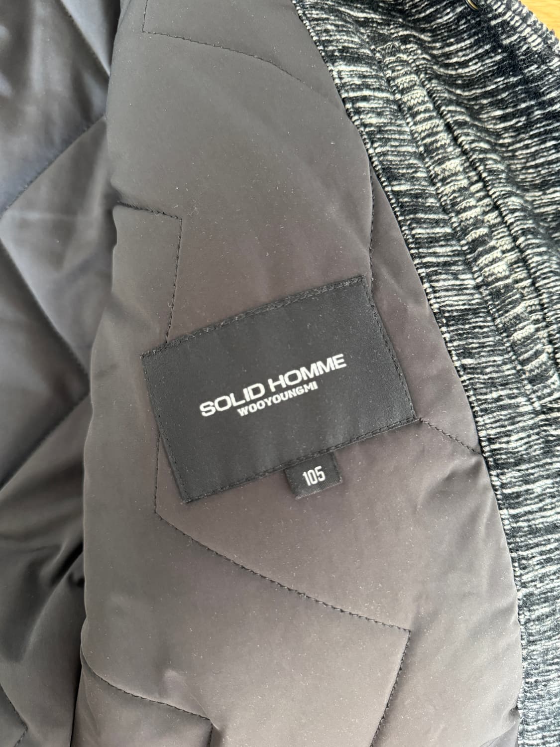 솔리드옴므(SOLID HOMME) 레더암 블루죵 자켓 상품이미지8