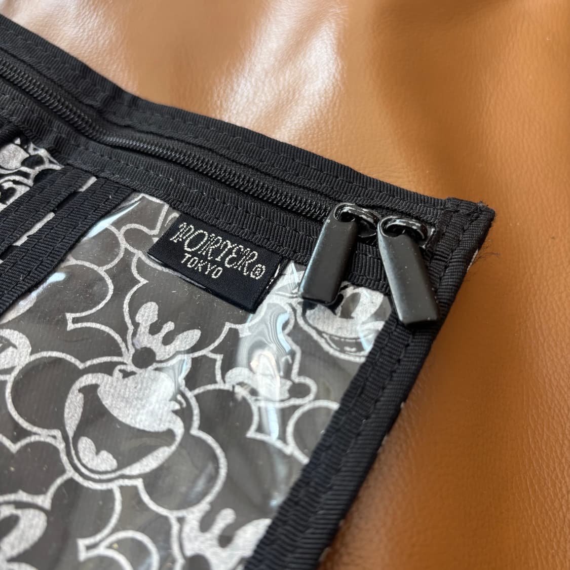 PORTER 포터 디즈니 폴딩 월렛 지갑 블랙 상품이미지6