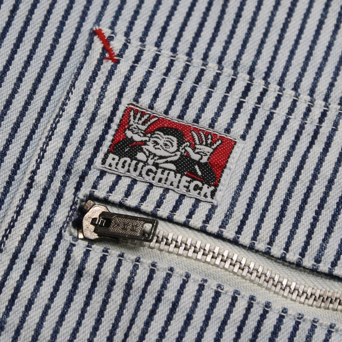 (착용컷) ROUGHNECK 워크 하프 집업 셔츠 (남성용 100) 상품이미지6