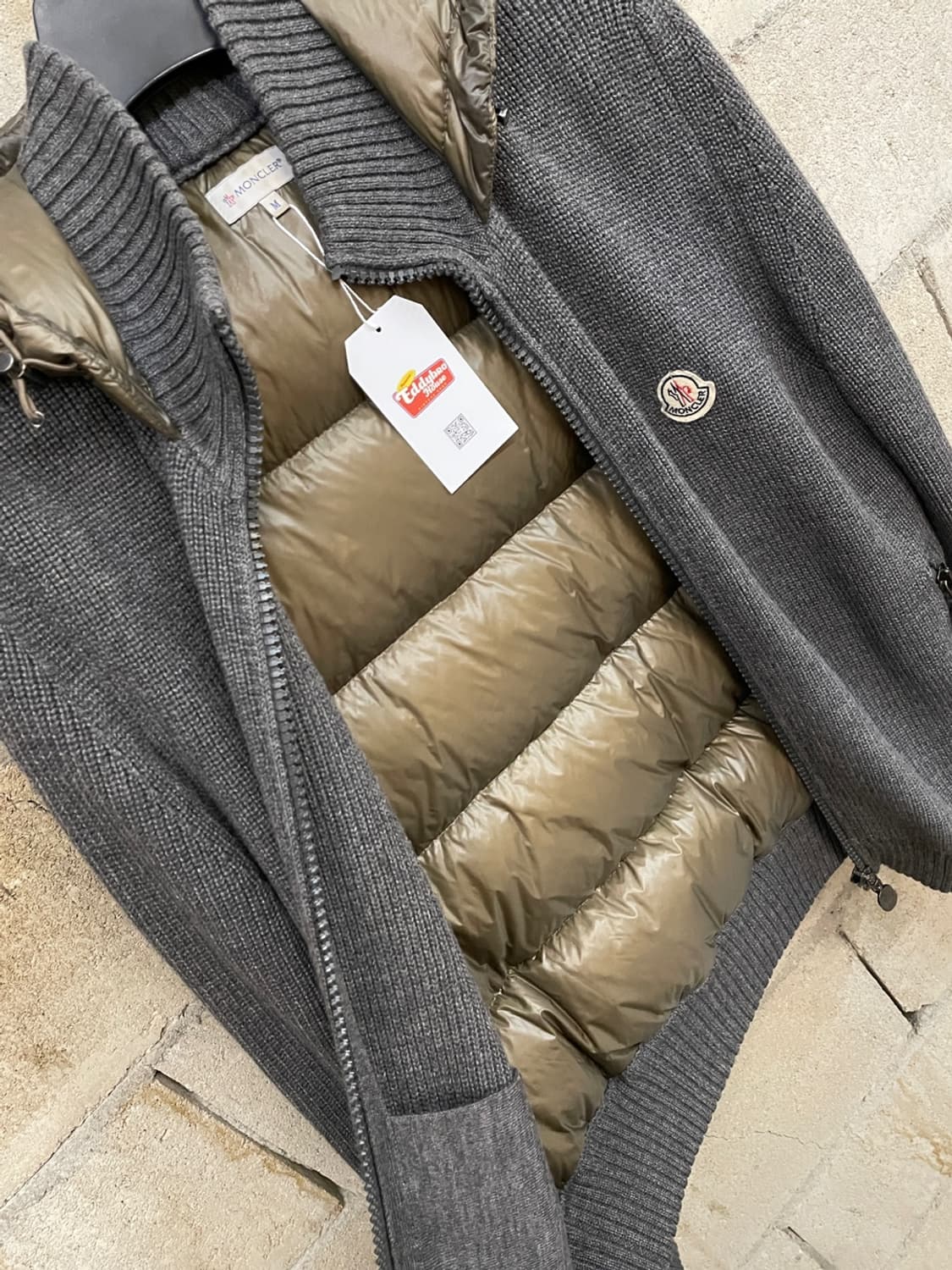 몽클레어 후드 니트 패딩 상품이미지5