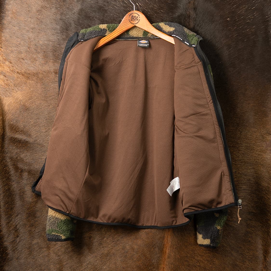 [95] 디키즈 우드랜드 카모플라쥬 플리스 집업  상품이미지5