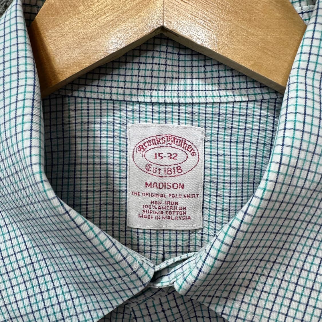 브룩스브라더스 매디슨 버튼다운 셔츠 (L)   상품이미지5